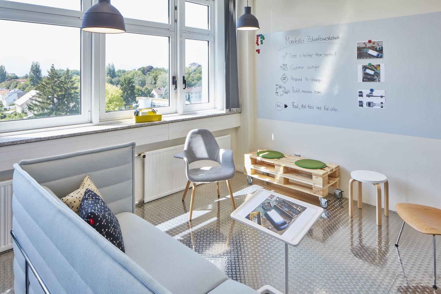 ALCOVE 3 seater fabric sofa