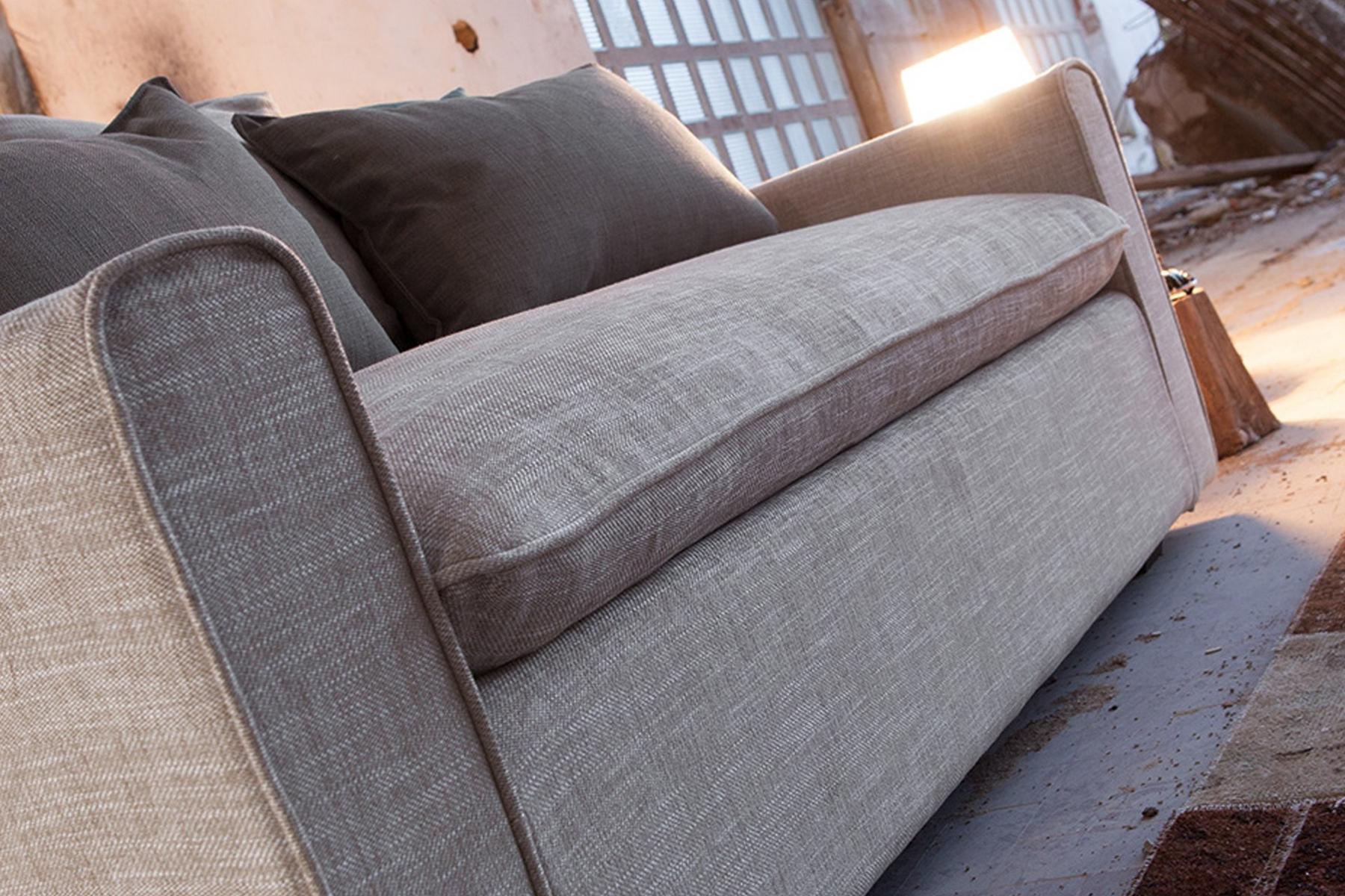 HENRI Upholstered 2 seater fabric sofa