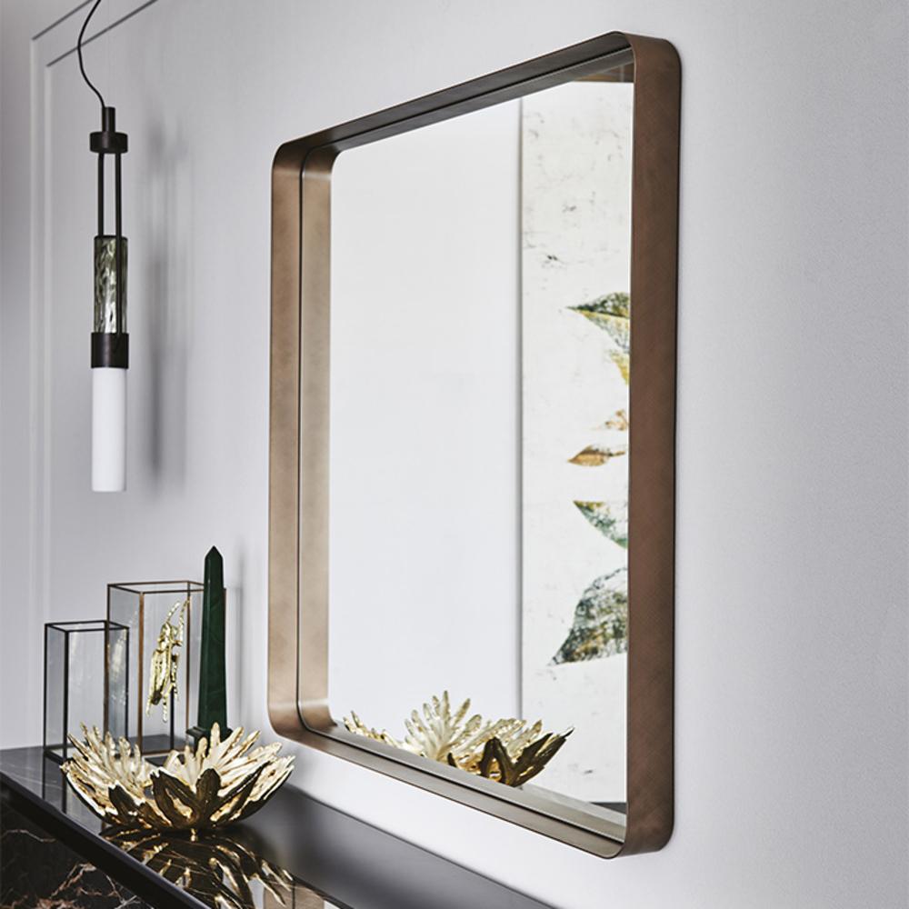 WISH S Square metal mirror