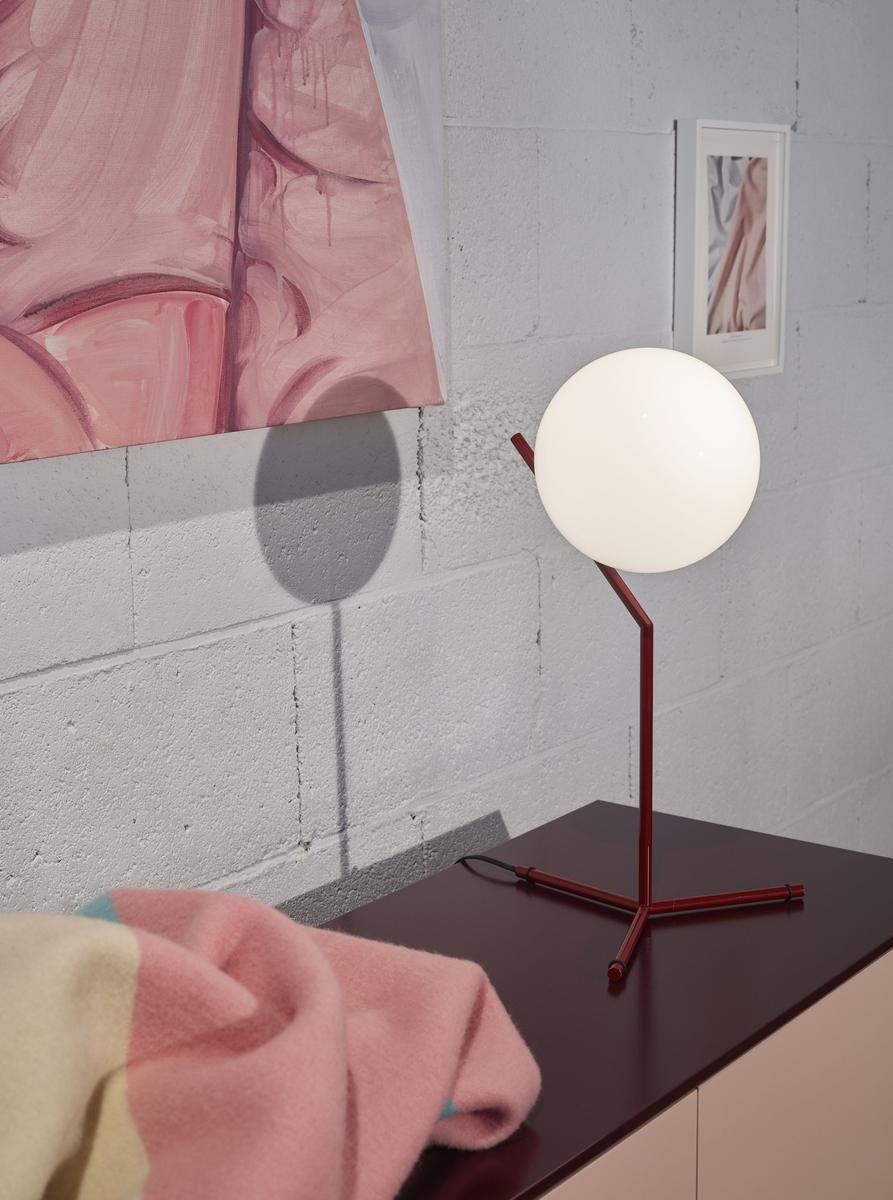 IC LIGHTS T1 HIGH Brass table lamp with dimmer