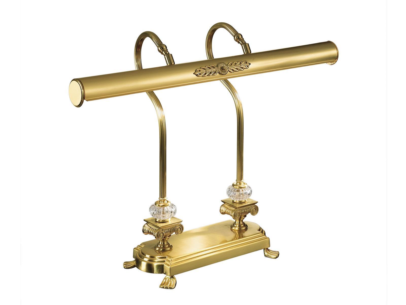 KENZY 3009/L Satin gold plated finish table lamp with crystal KENZY 3009/L Satin gold plated finish table lamp with crystal