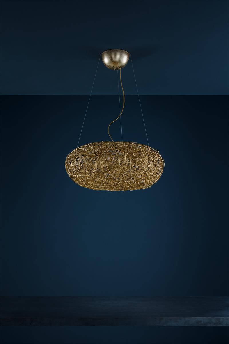 FIL DE FER OVALE LED pendant lamp