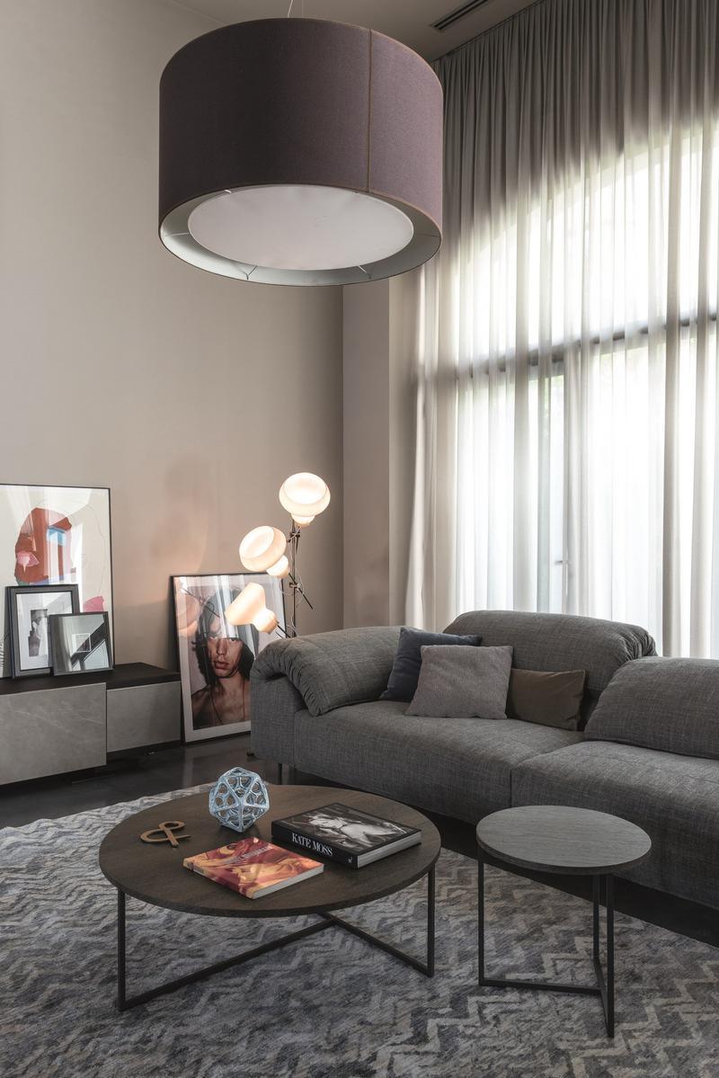 ARMONIA Round Sucupira coffee table