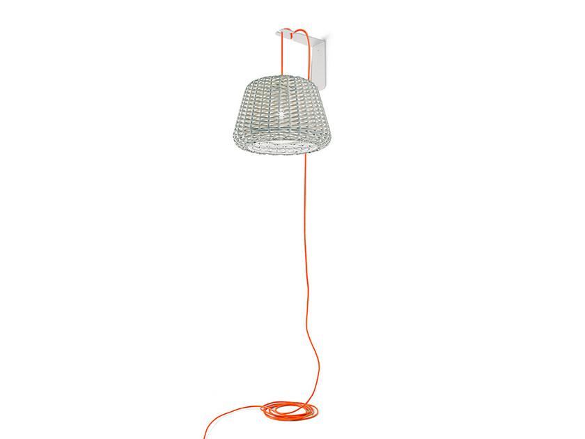 RALPH Direct light rattan wall lamp