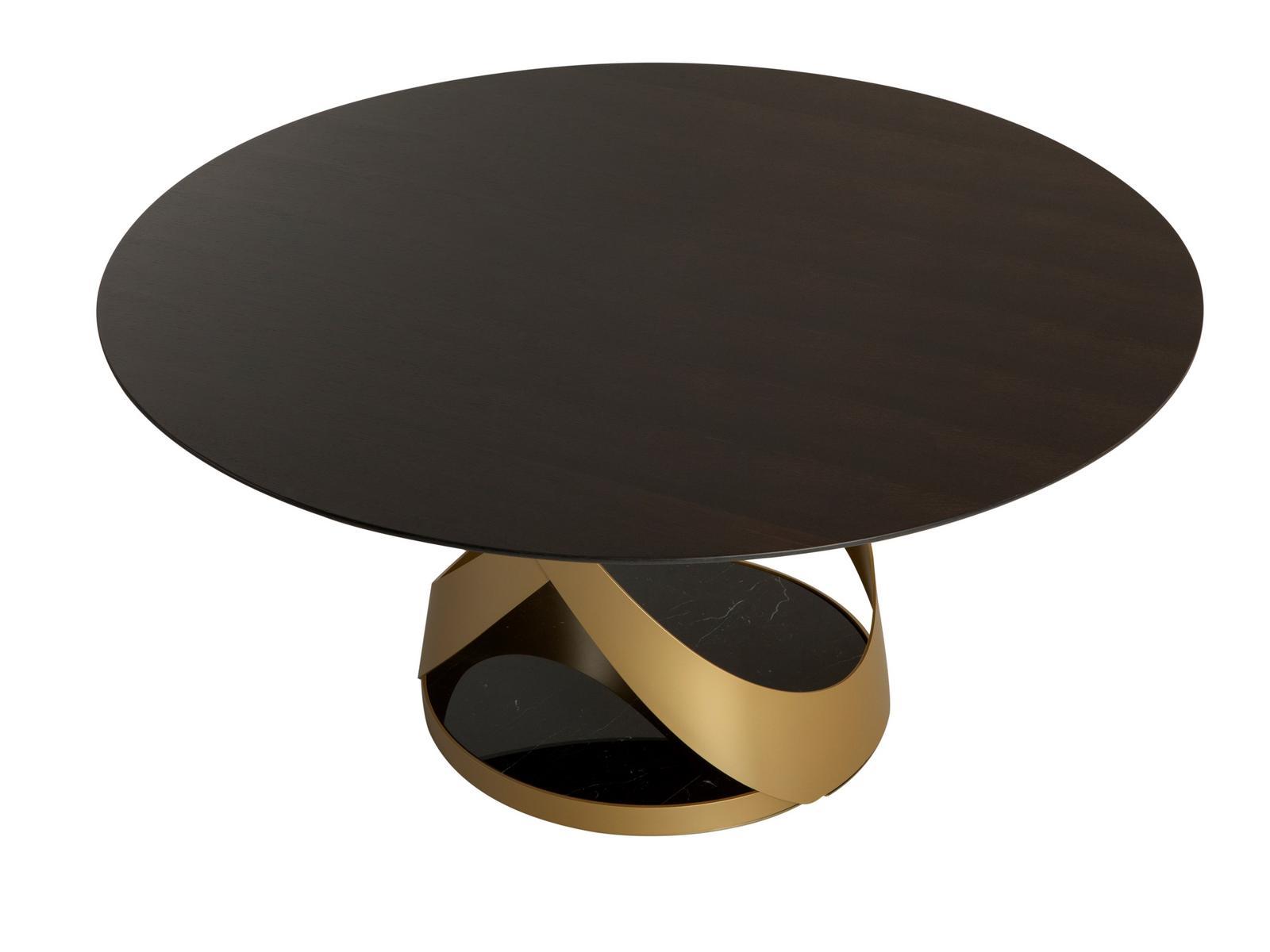 CAPRI Round oak table