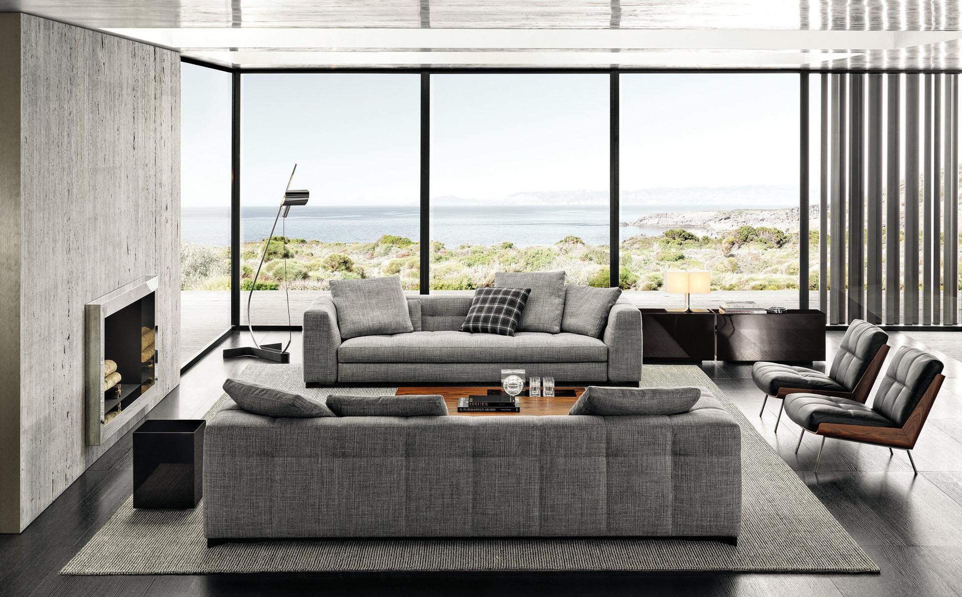BLAZER Sectional fabric sofa