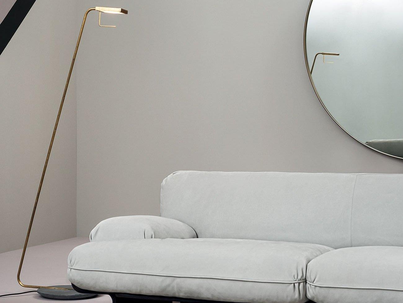 BLADE LED adjustable metal floor lamp