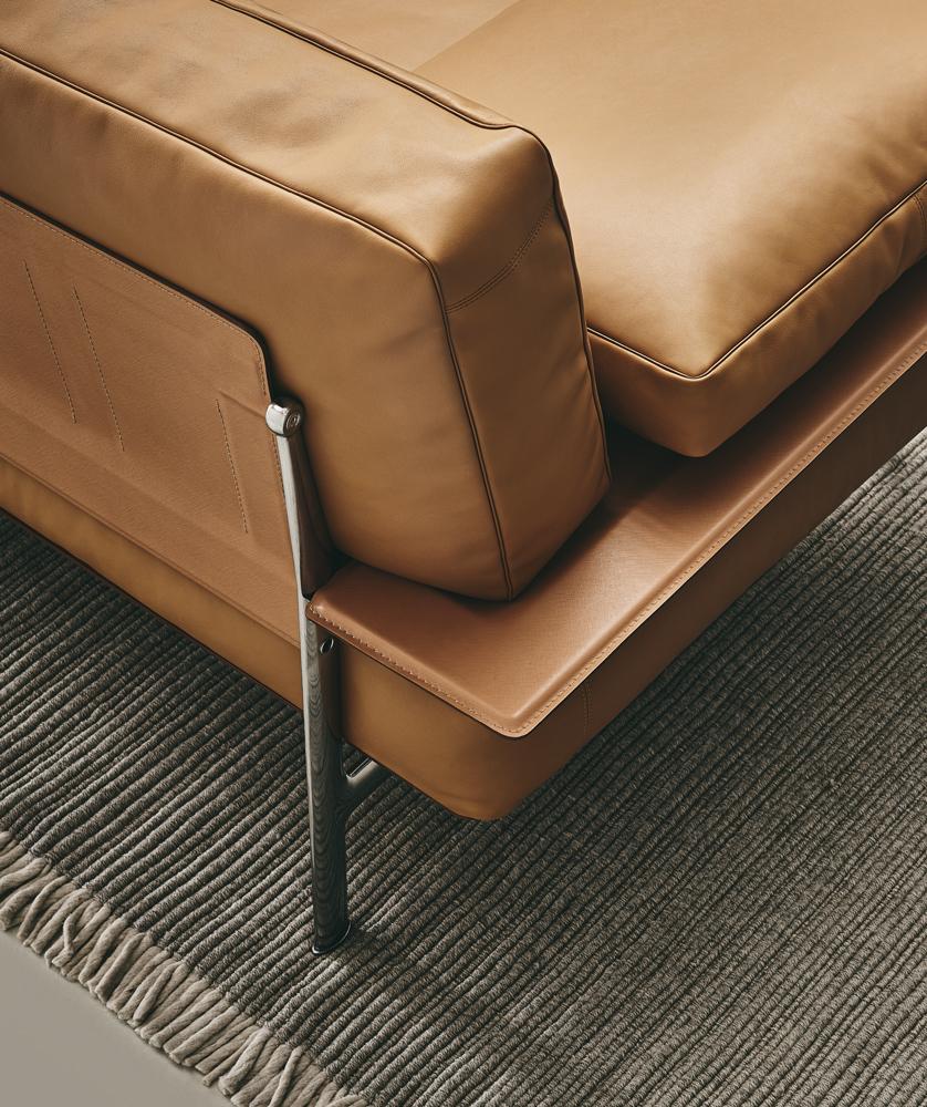 DIESIS 40 3 seater leather sofa