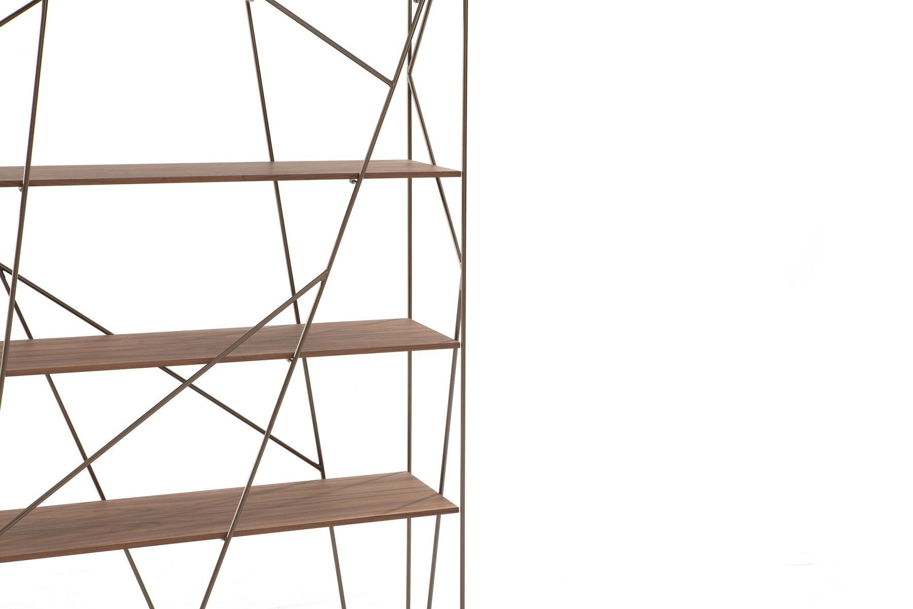 NAVIGLIO Open double-sided divider bookcase