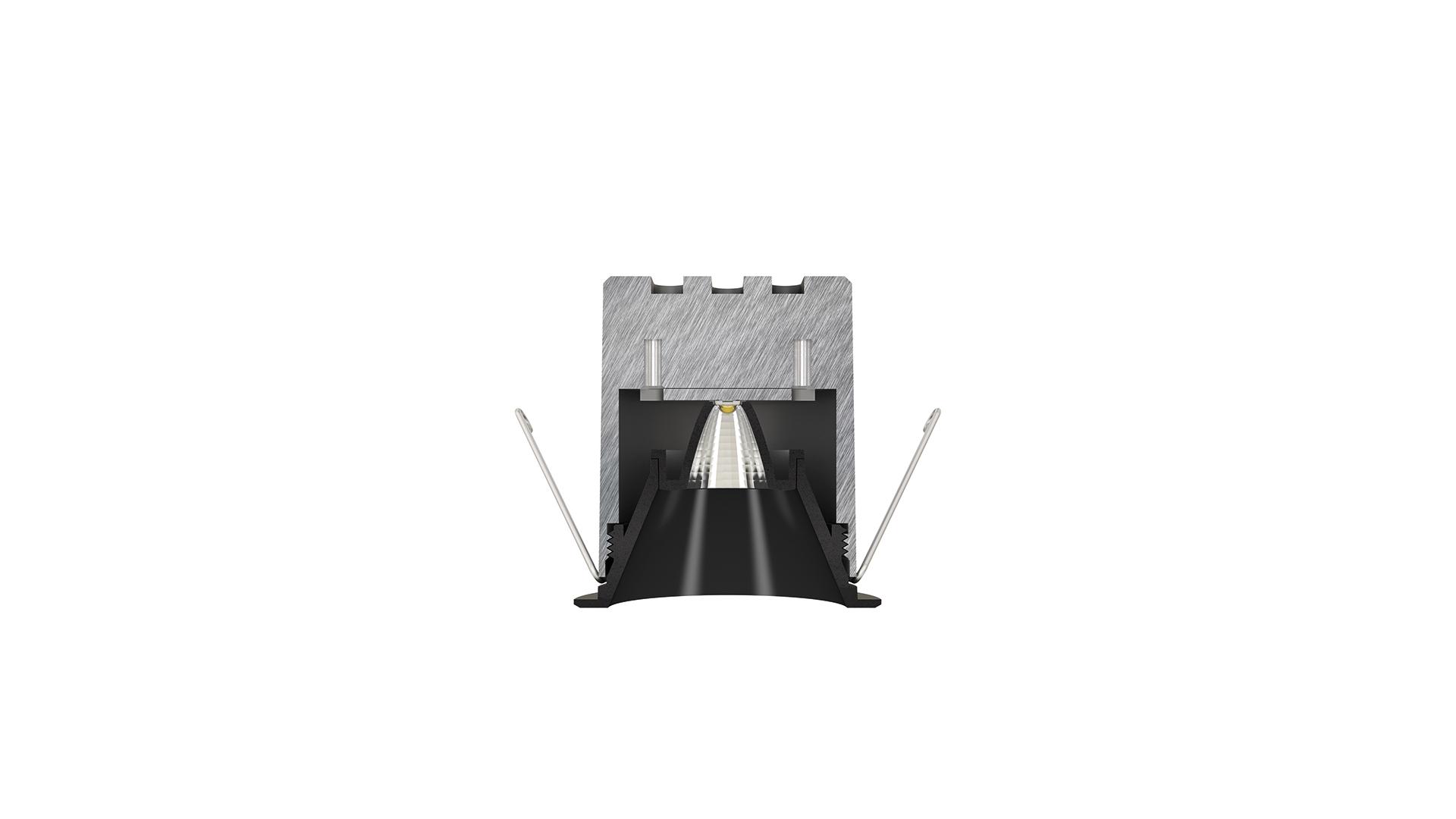 SHOT LIGHT TRIMLESS LED recessed aluminium spotlight