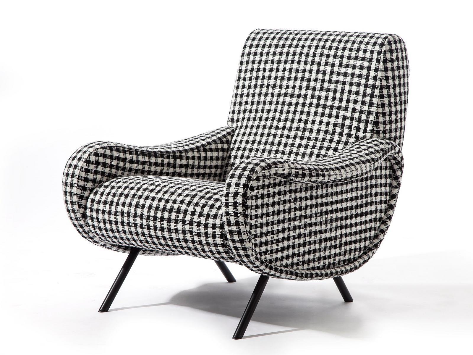 720 LADY Fabric armchair