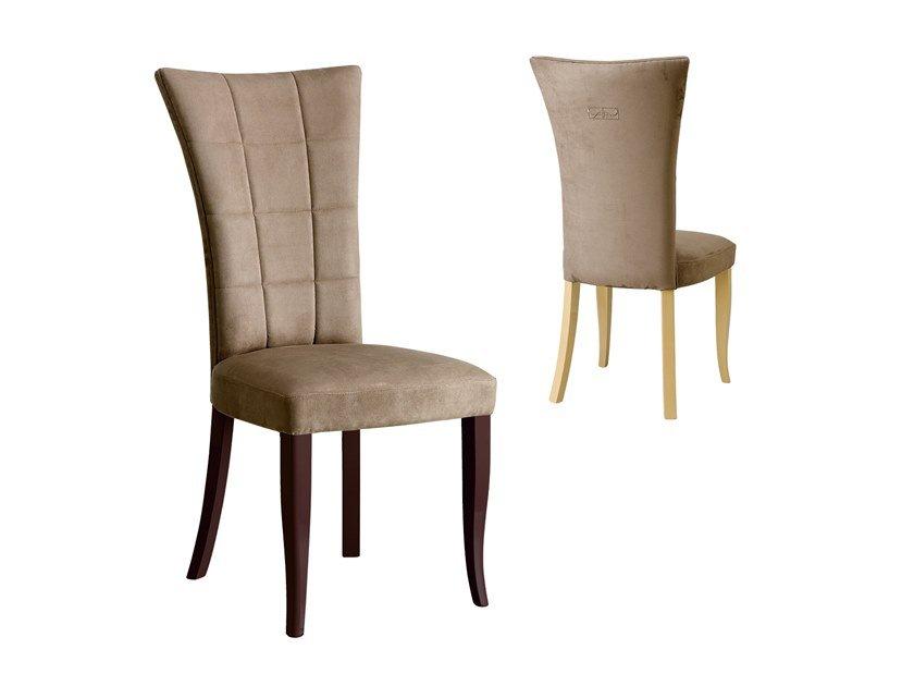 RICHMOND UPON THAMES Upholstered high-back fabric chair