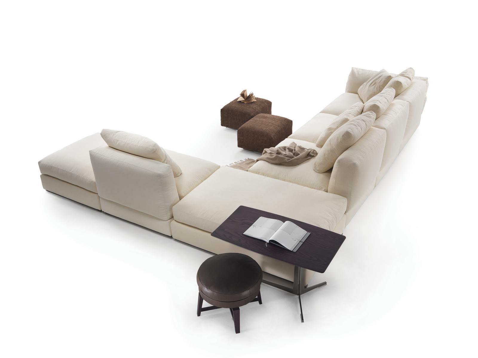 ZENO Sectional fabric sofa