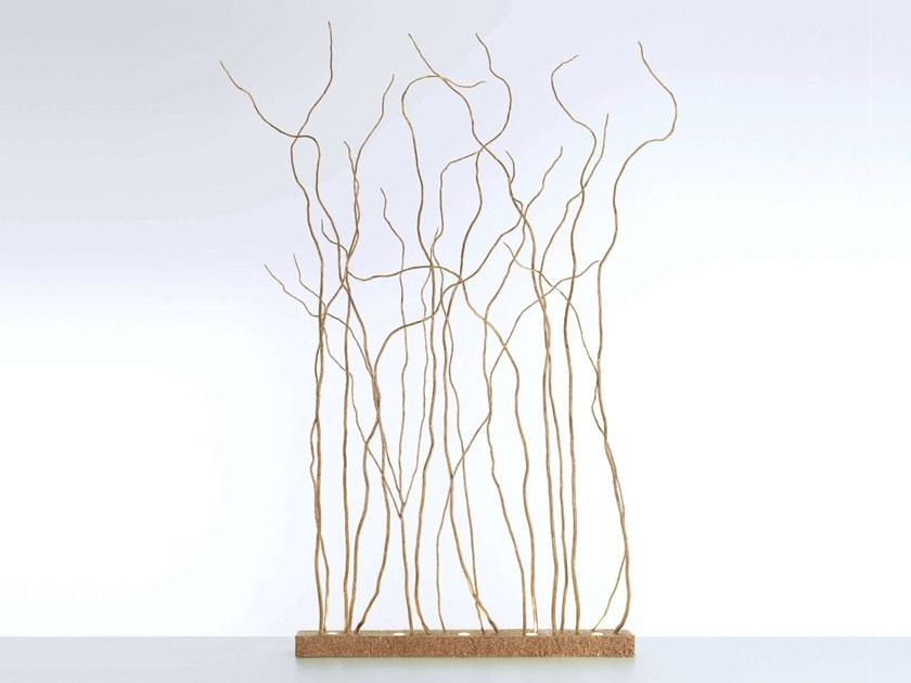 WIND PA633/5 Halogen handmade bronze floor lamp
