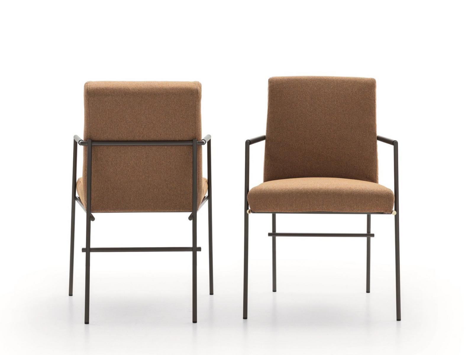 KYO Fabric chair with armrests