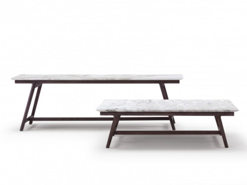 GIANO Rectangular marble coffee table