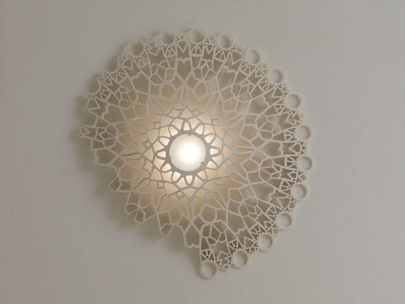 NOTREDAME LED direct light cultured marble wall lamp