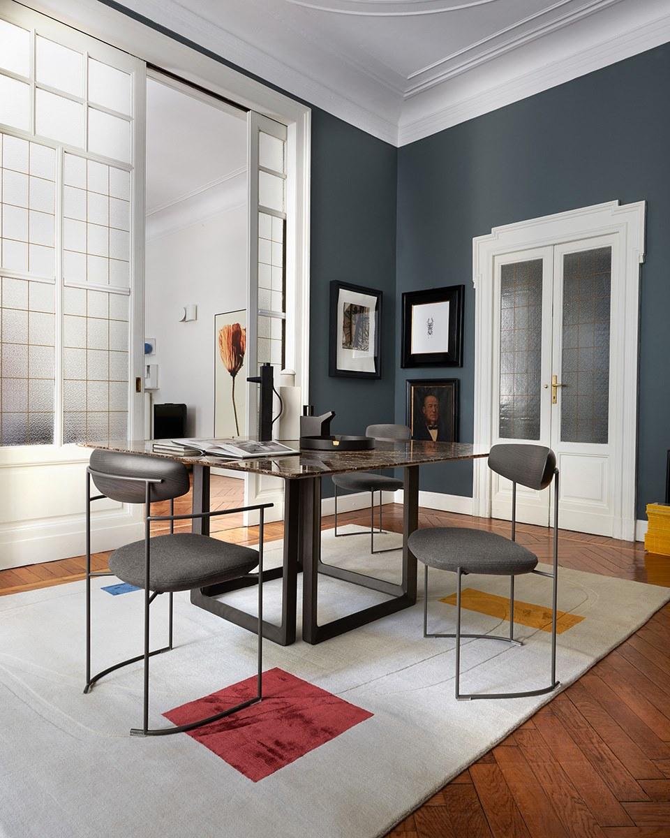 OPUS Square marble table