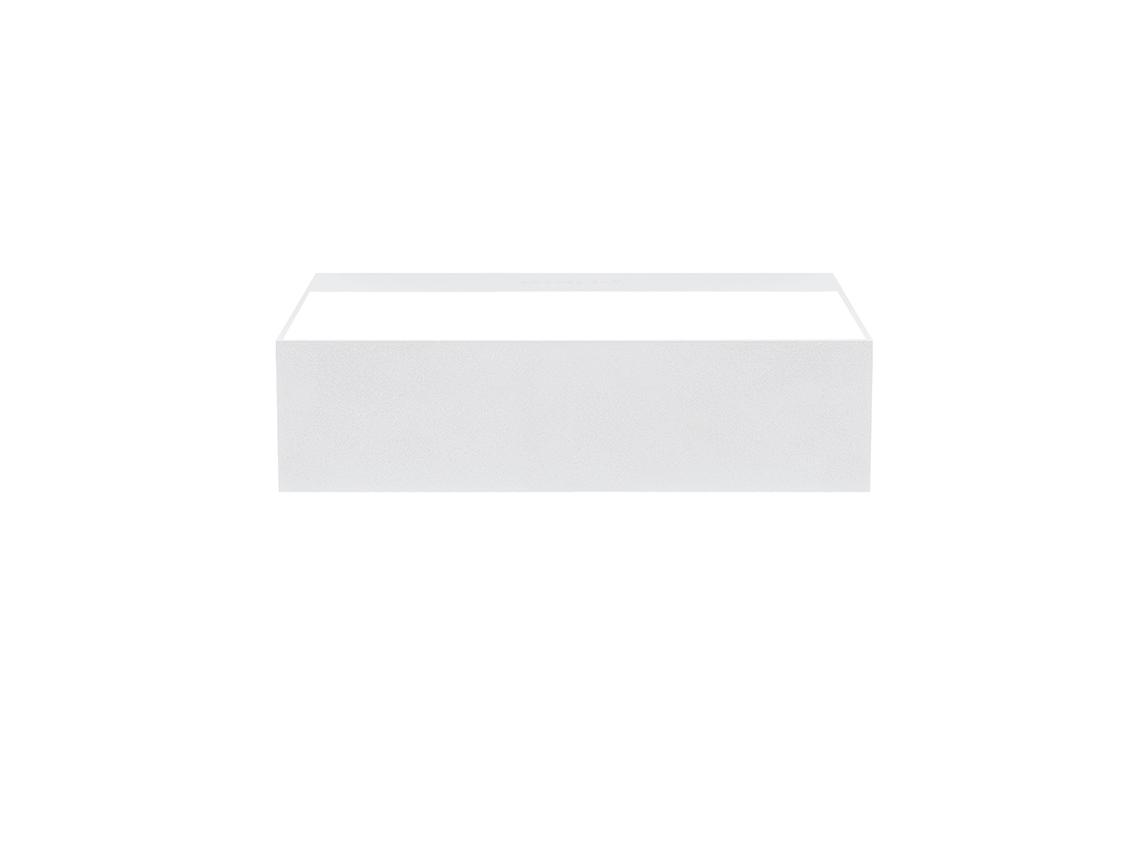 REC DOUBLE MINI LED direct-indirect light aluminium wall light