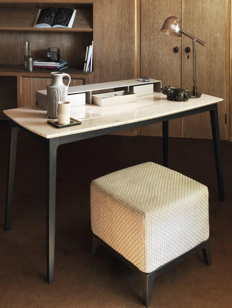 OLIVIER Fabric pouf