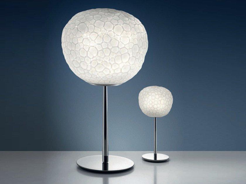 METEORITE 15-35 Halogen blown glass table lamp