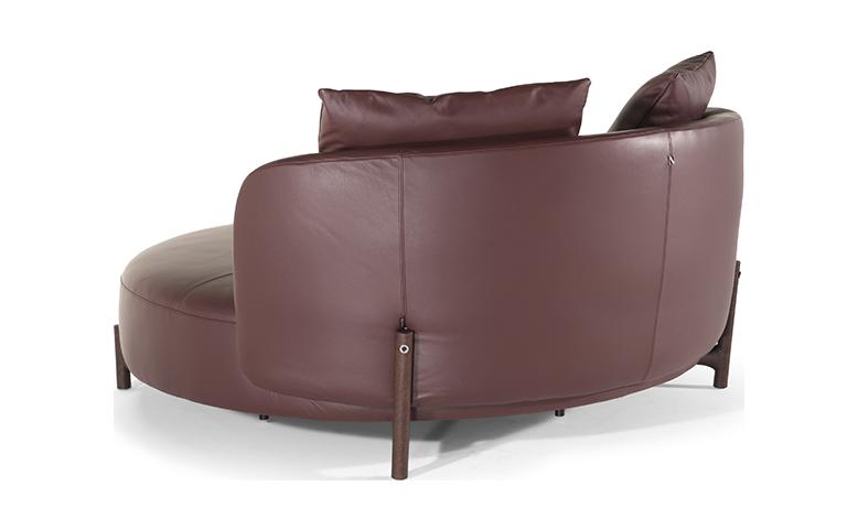 AMALIA Leather day bed