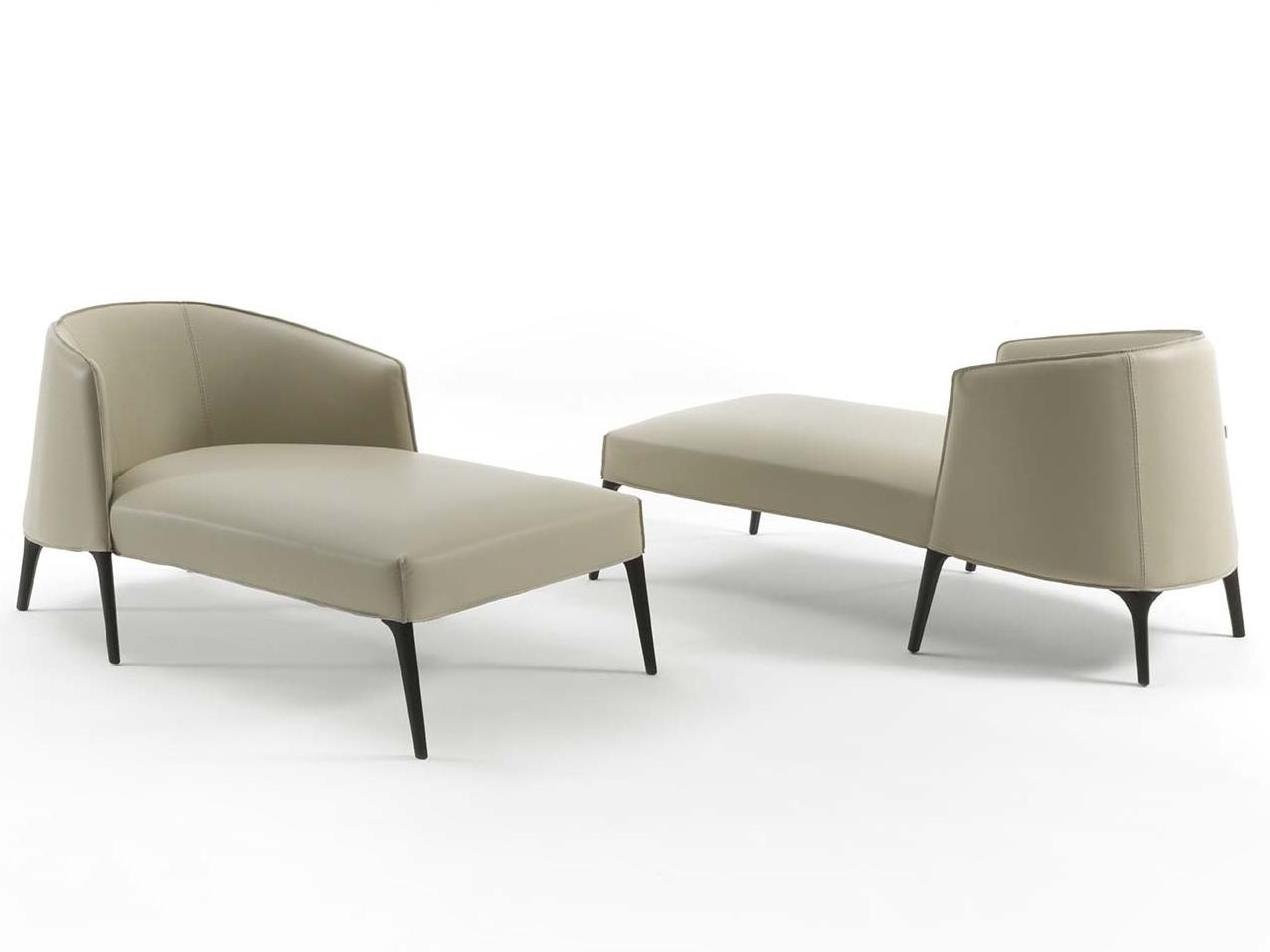 JACKIE Upholstered leather day bed