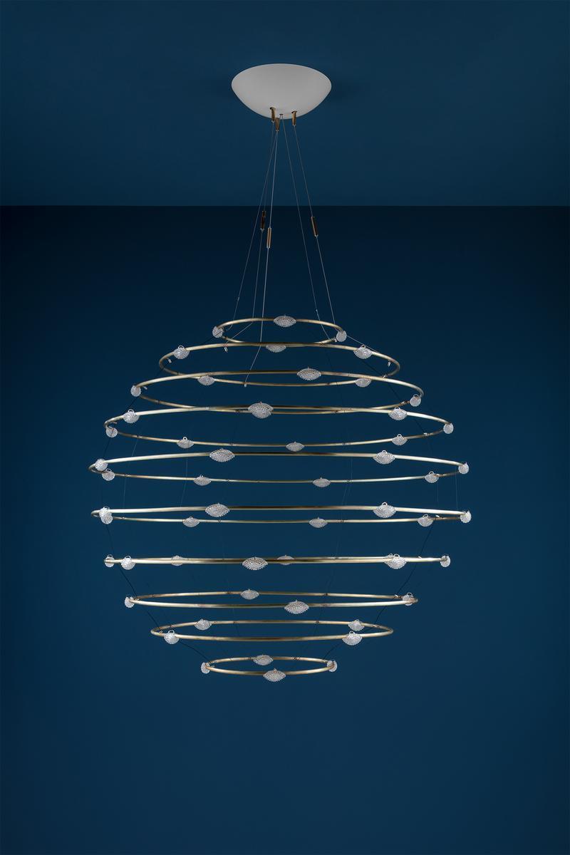56 PETITS BIJOUX LED brass pendant lamp