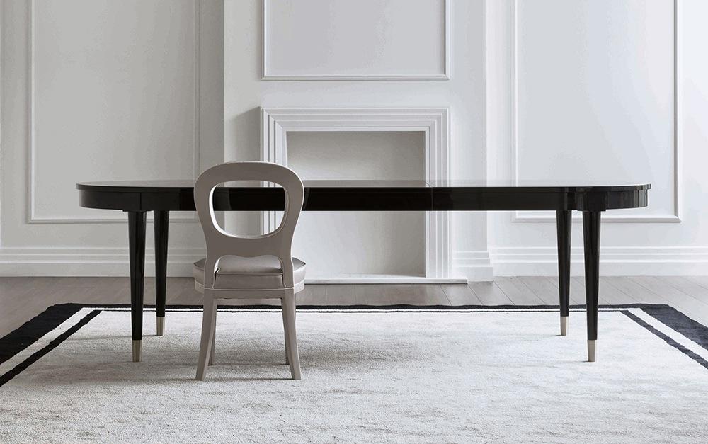 ZIRCONE Oval wood table
