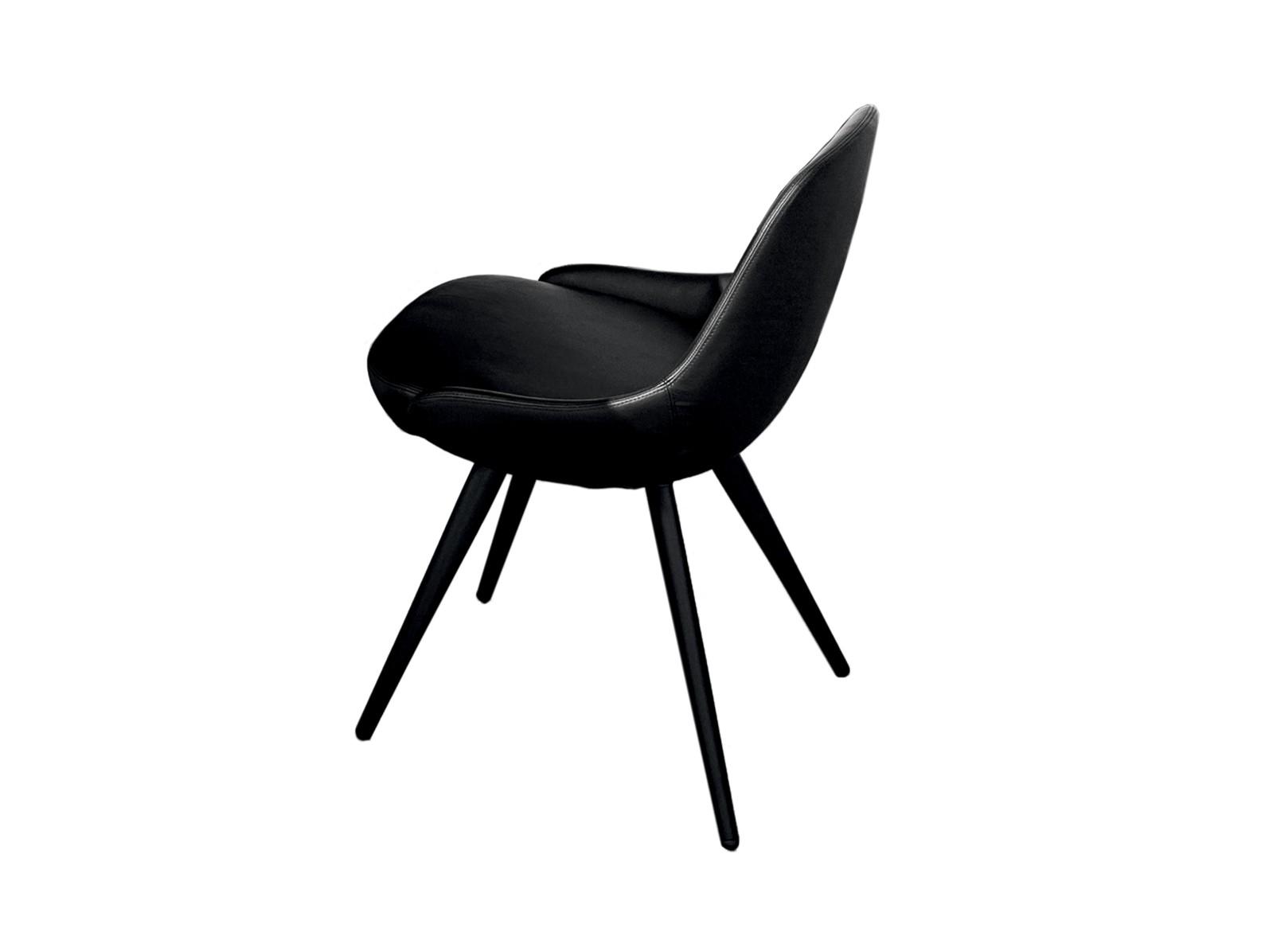 CADIRA S Upholstered leather chair