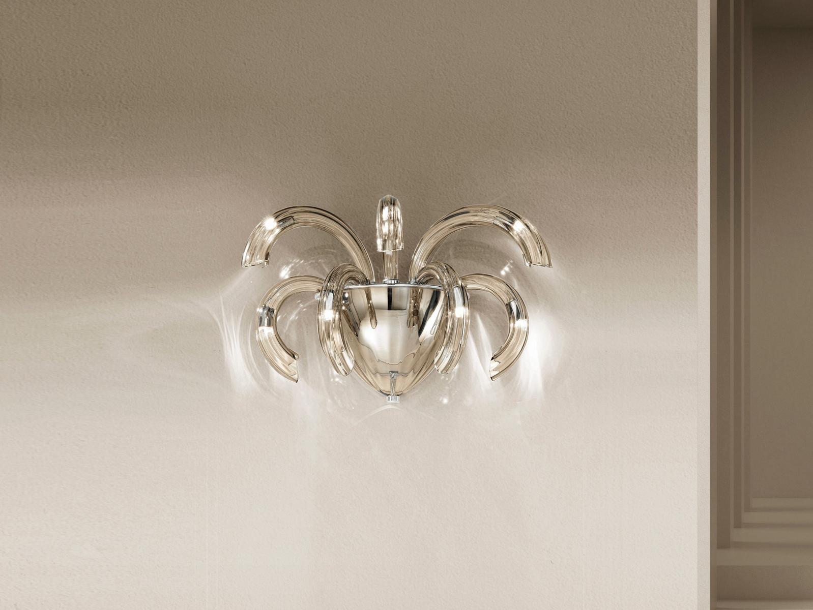 PHOENIX Glass wall light