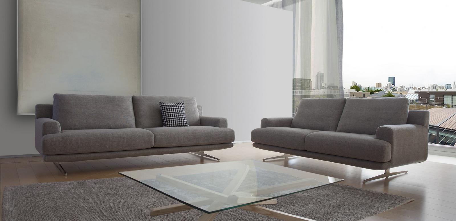 COSMO Modular velvet sofa