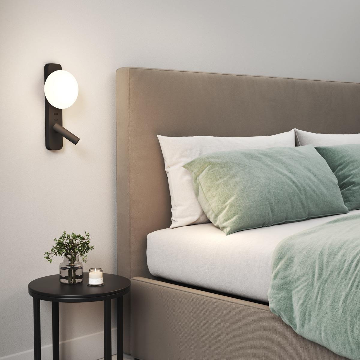 ZEPPO READER LED aluminium reading lamp with fixed arm