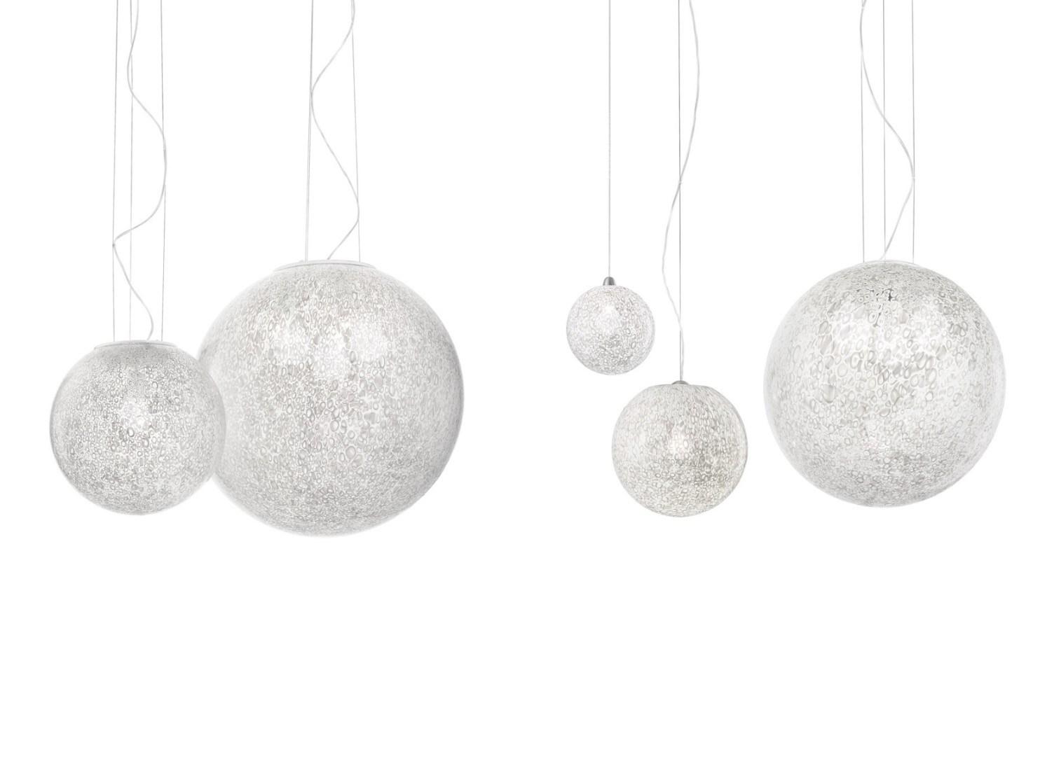 RINA SP Blown glass pendant lamp
