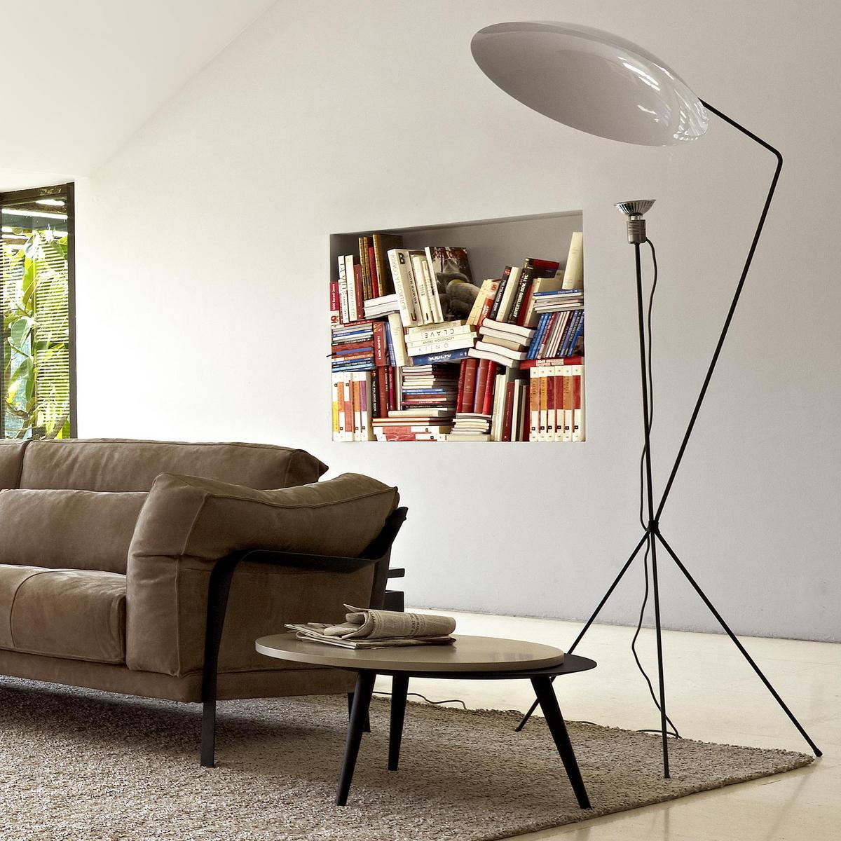 SOLVEIG LED steel floor lamp