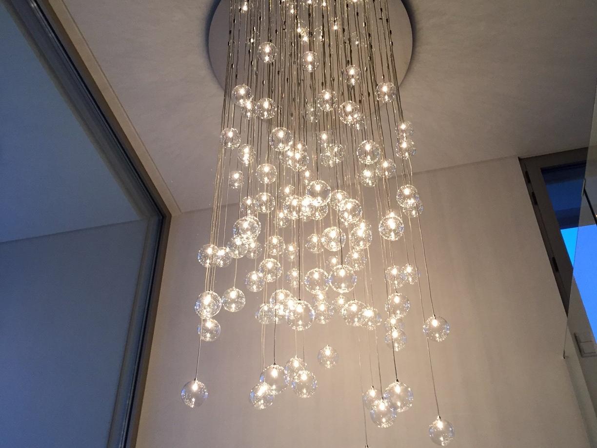 BALLROOM C100 Direct light metal pendant lamp