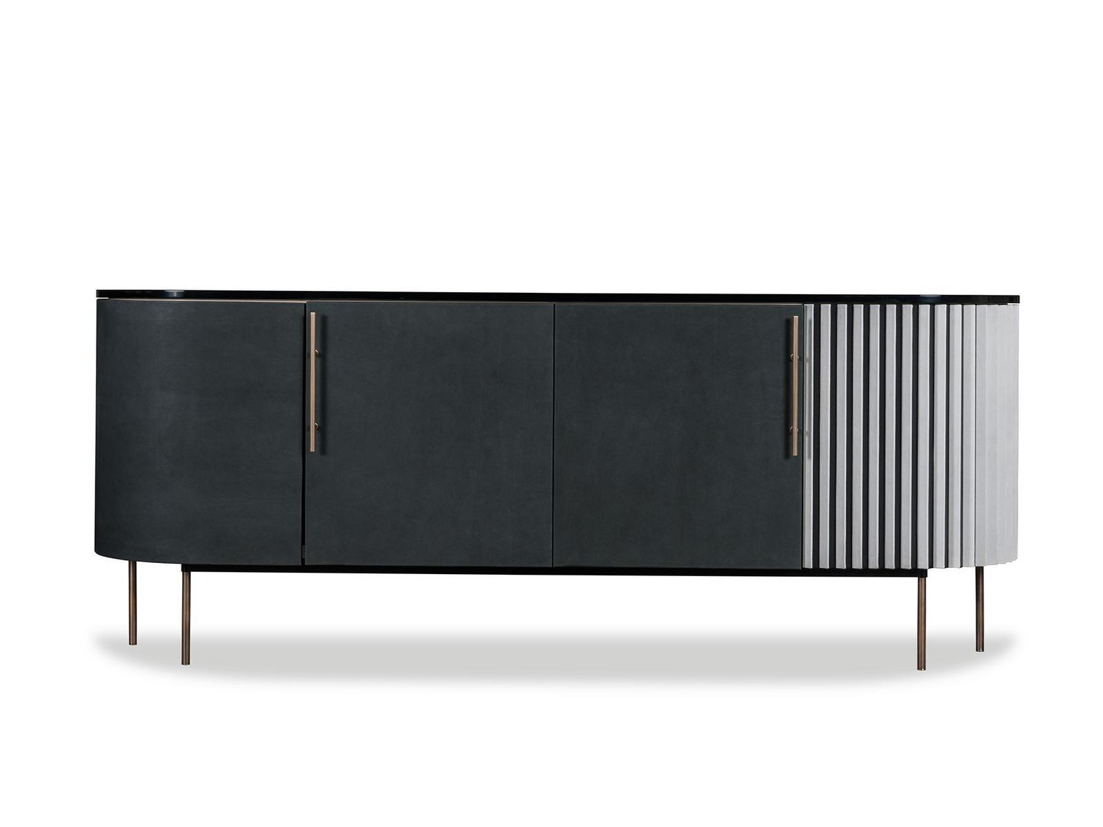 PLISSÉ Sideboard with doors