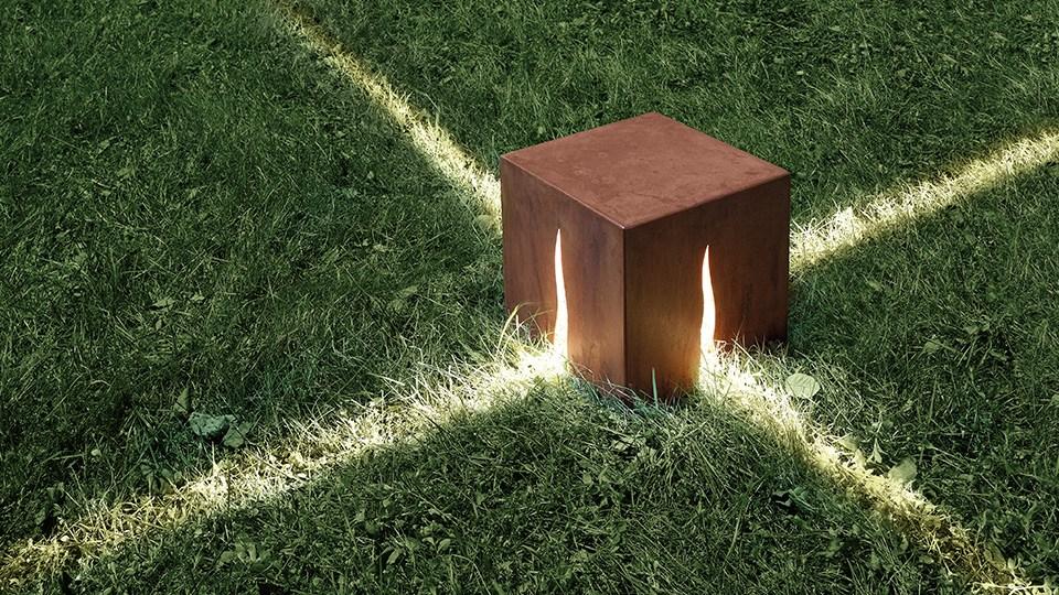 GRANITO Corten™ bollard light