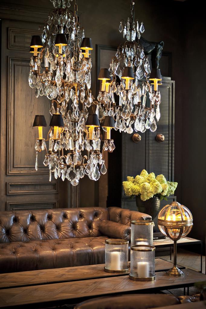 CHATEAU DE WIDEVILLE Metal pendant lamp