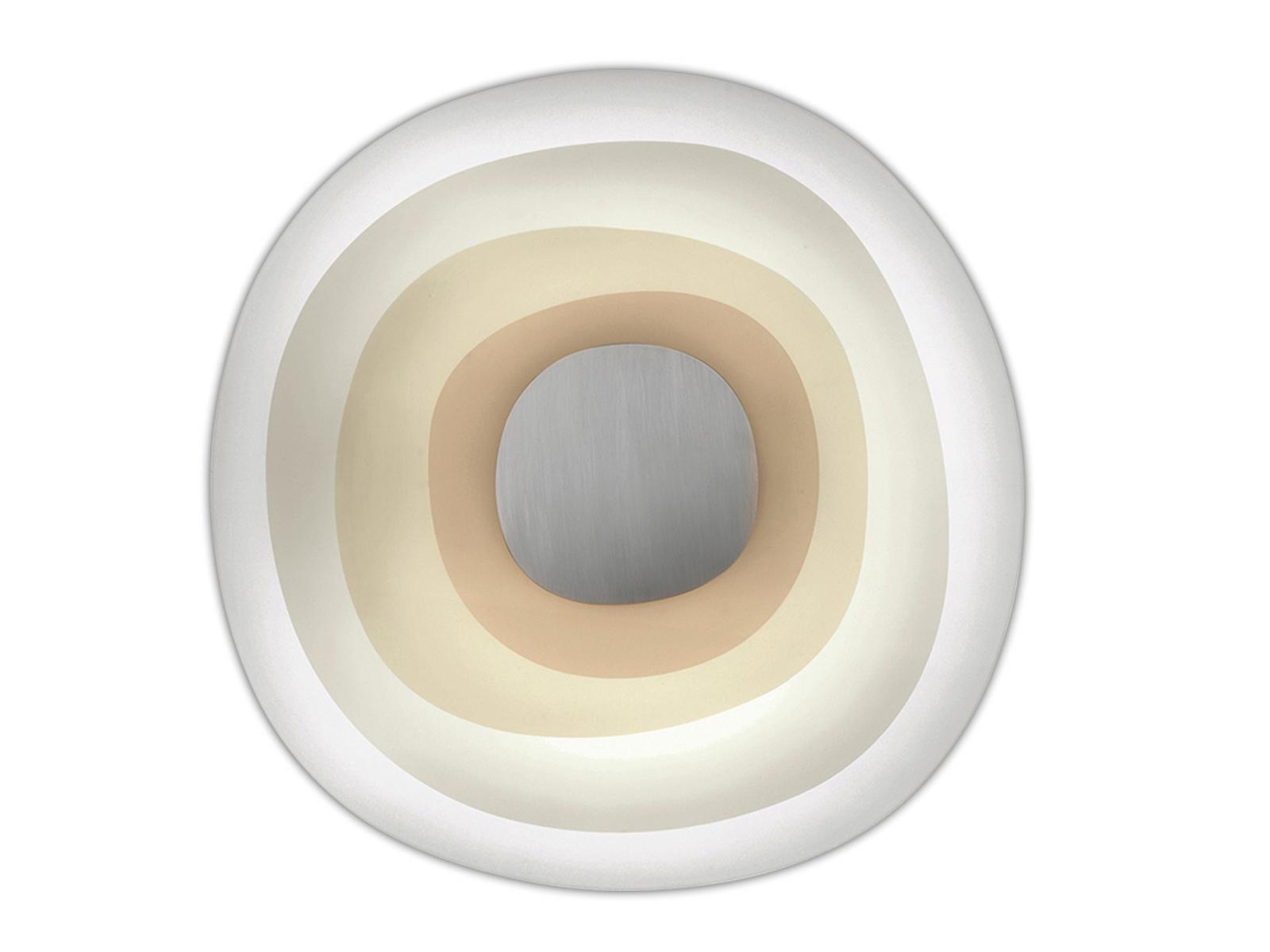 BETA P-PL BIG Glass and steel wall lamp / ceiling lamp
