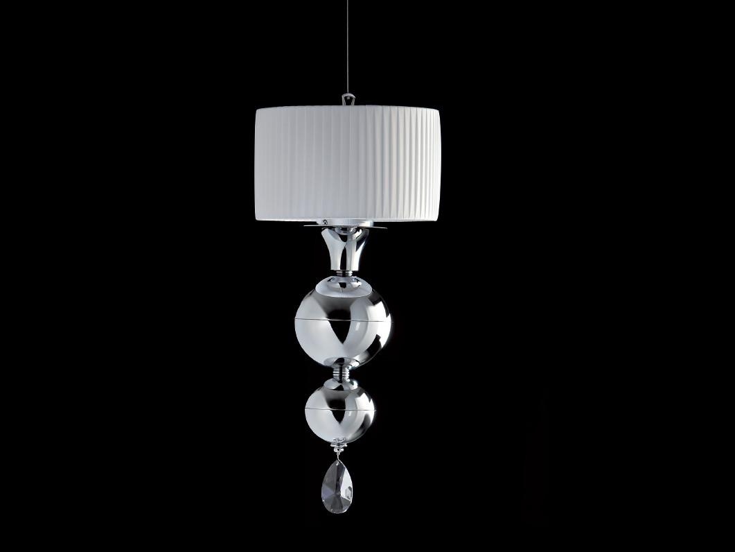GINEVRA Indirect light pendant lamp with crystals