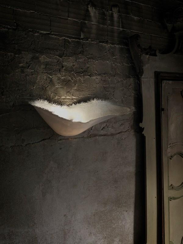 MOBY DICK Fiberglass wall light