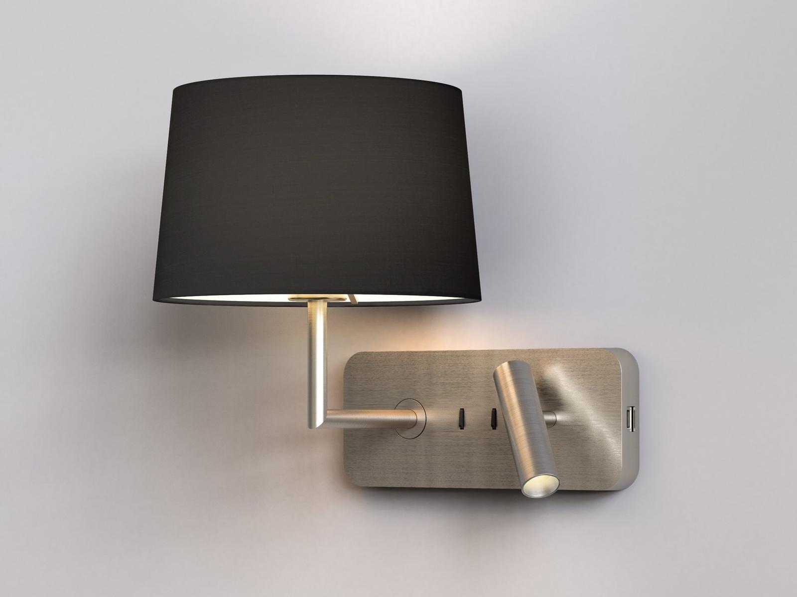SIDE BY SIDE GRANDE USB LED metal reading lamp with USB