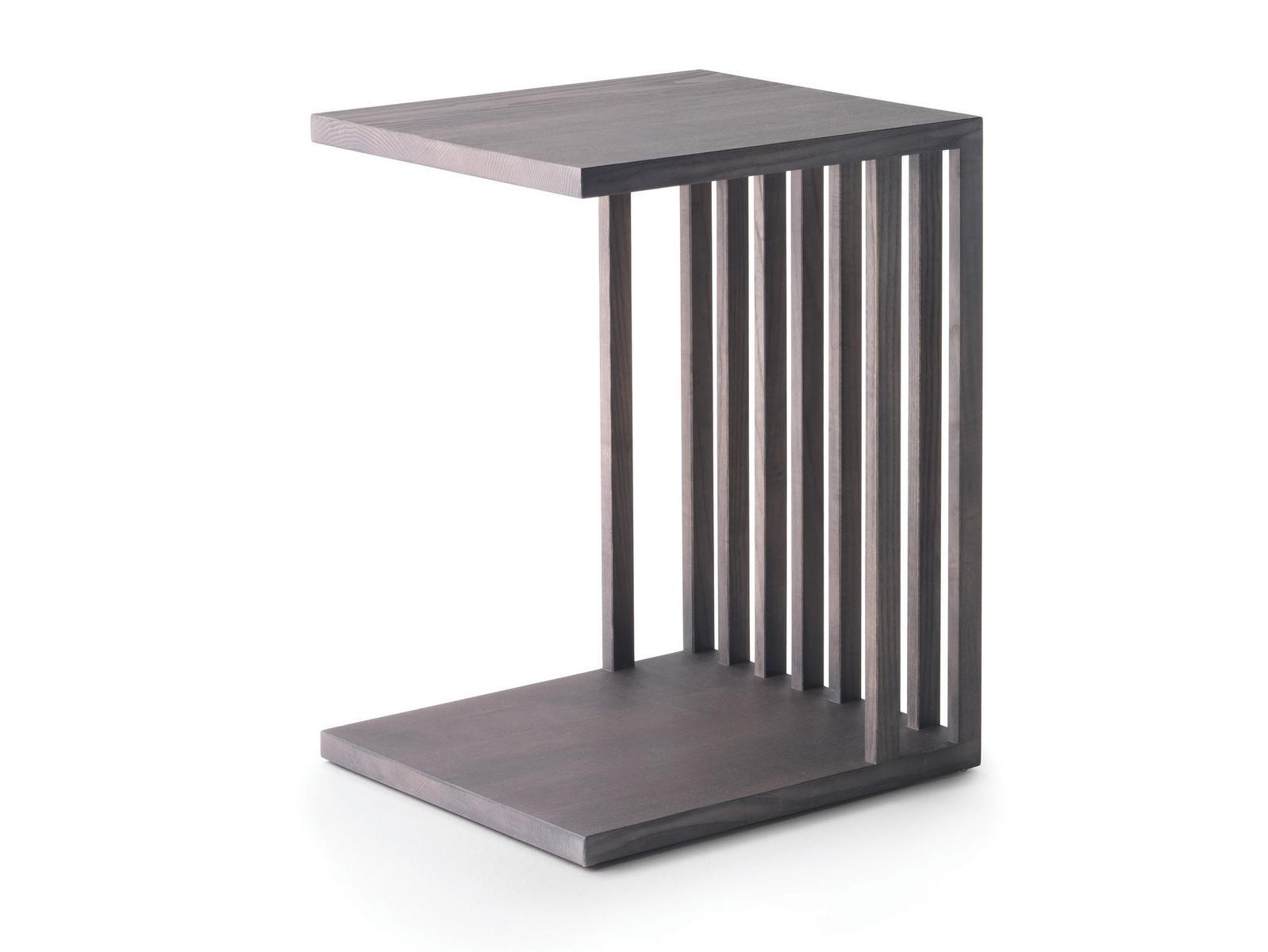 VIENNA Rectangular solid wood coffee table