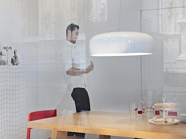 SMITHFIELD S Direct light aluminium pendant lamp