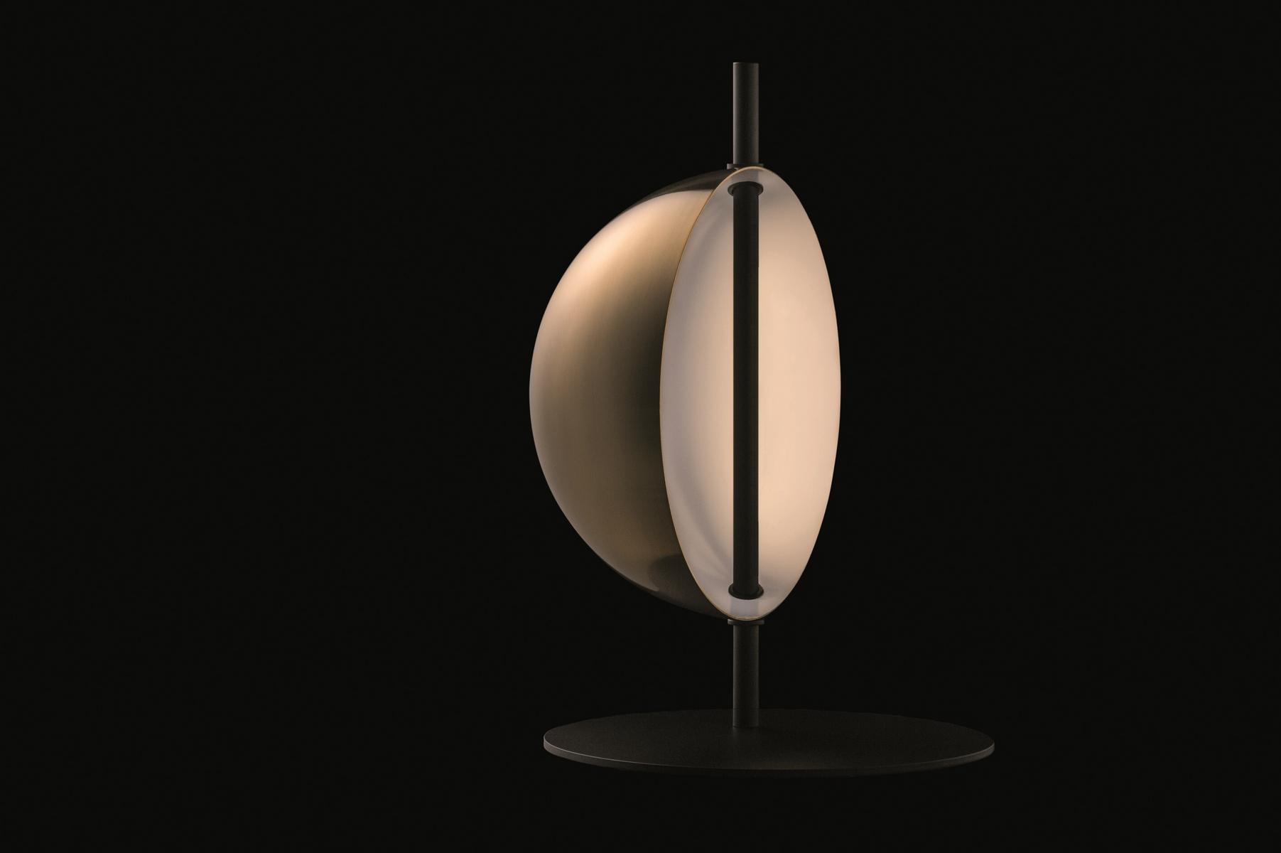 SUPERLUNA - 297 Low voltage LED indirect light metal table lamp
