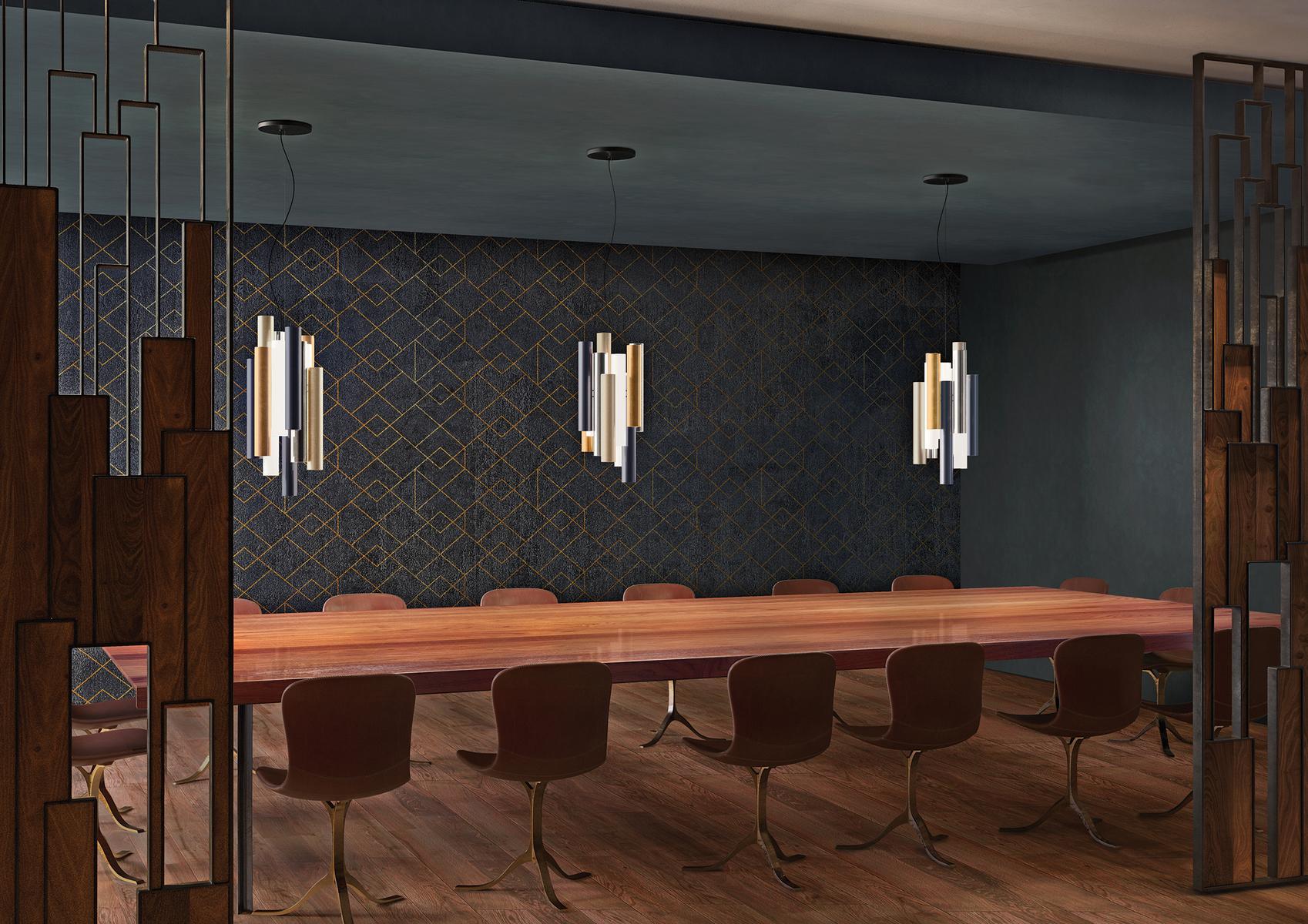 TOOT LED plexiglass pendant lamp