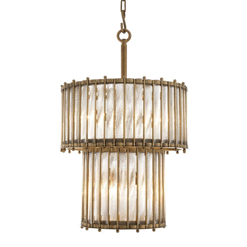 TIZIANO Glass pendant lamp