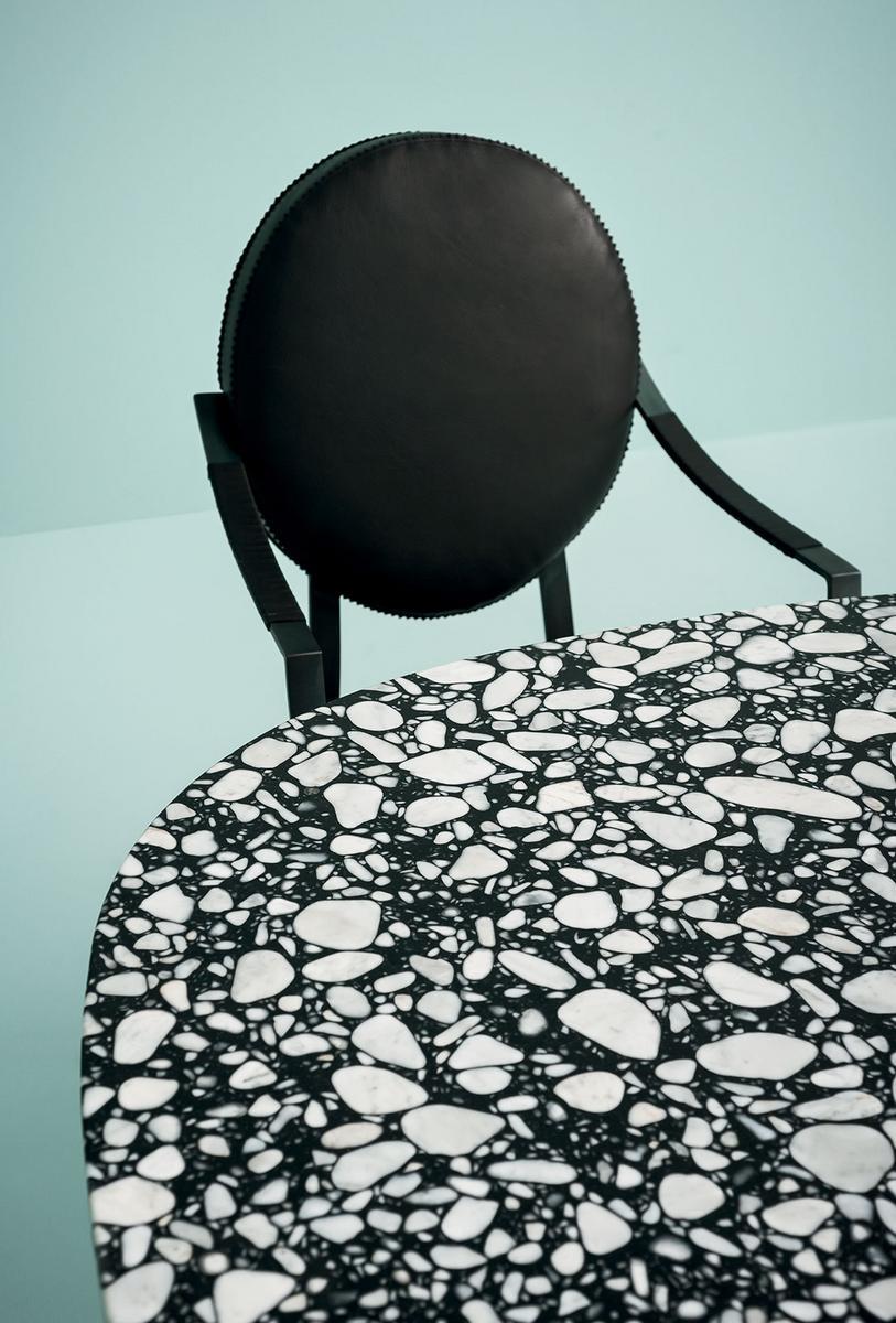 MATERA Square marble table