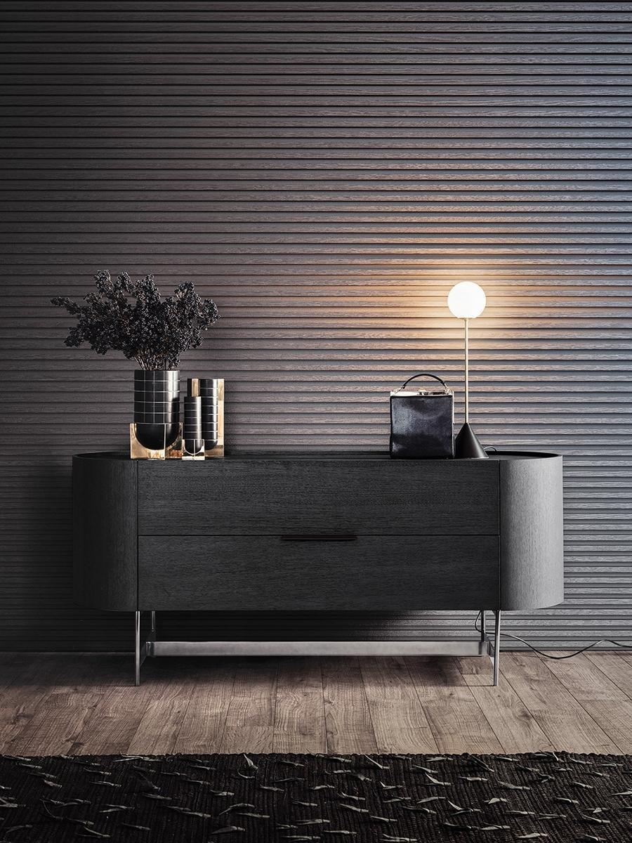 DEDALO Wooden chest of drawers
